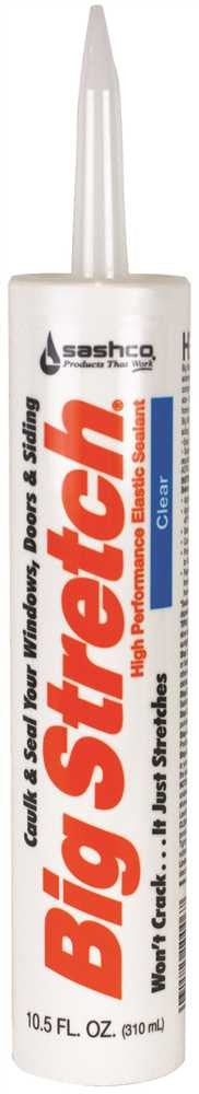 Big Stretch® Caulk, 10.5 Oz., Clear