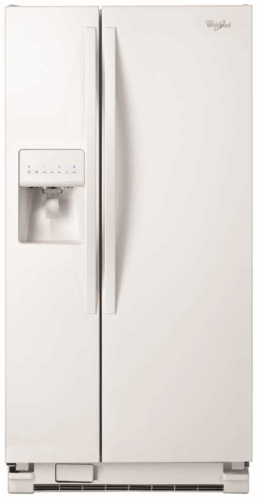 Whirlpool® Energy Star® 21.2 Cu. Ft. Side-by-side Refrigerator, White