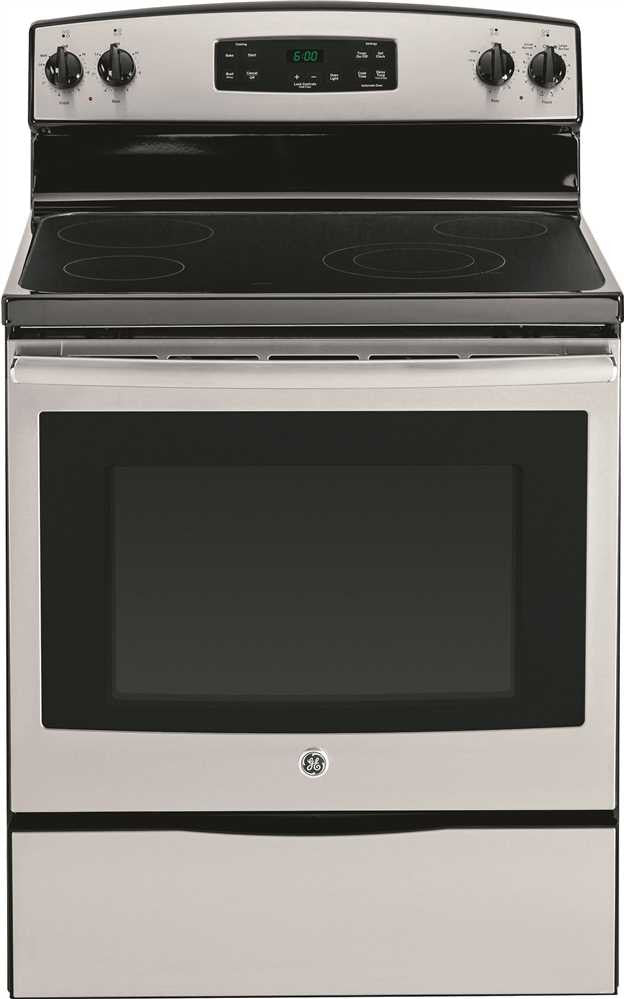 Ge® 30-inch 5.3 Cu. Ft. Free-standing Electric Range, Stainless
