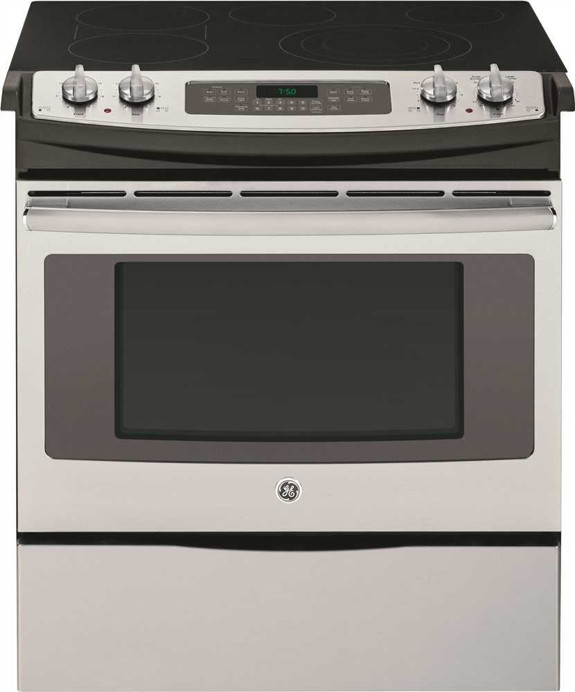 Ge® 30-inch 4.4 Cu. Ft. Slide-in Electric Range, Stainless