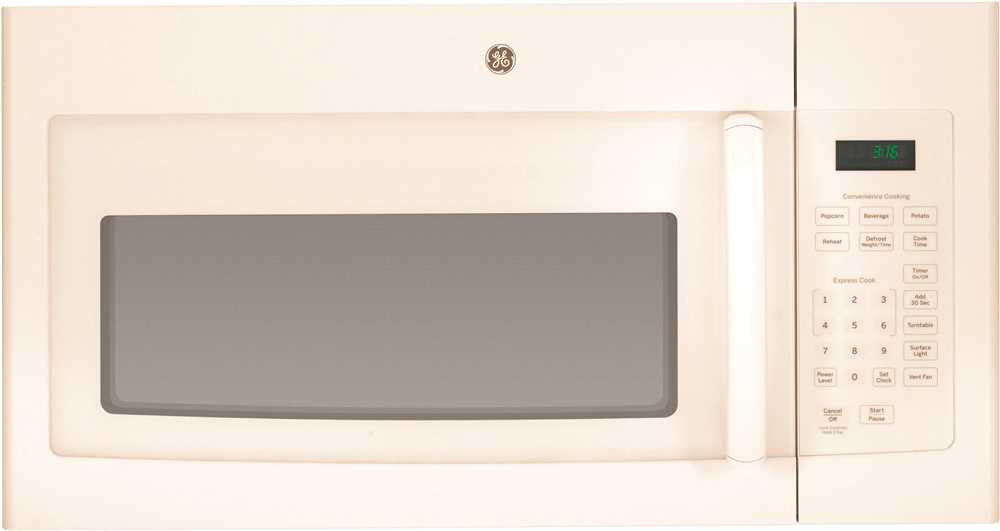 Ge® 1.6 Cu. Ft. Over-the-range Microwave Oven, Bisque, 1000 Watts