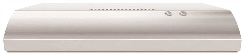 Whirlpool® 30-inch 2-speed Convertible Built-in Range Hood With Vent, Stainless Steel, 190 Cfm