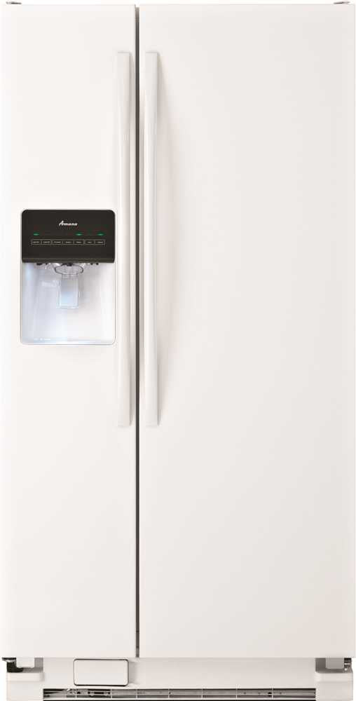 Amana® Energy Star® 22 Cu. Ft. Side-by-side Refrigerator, White