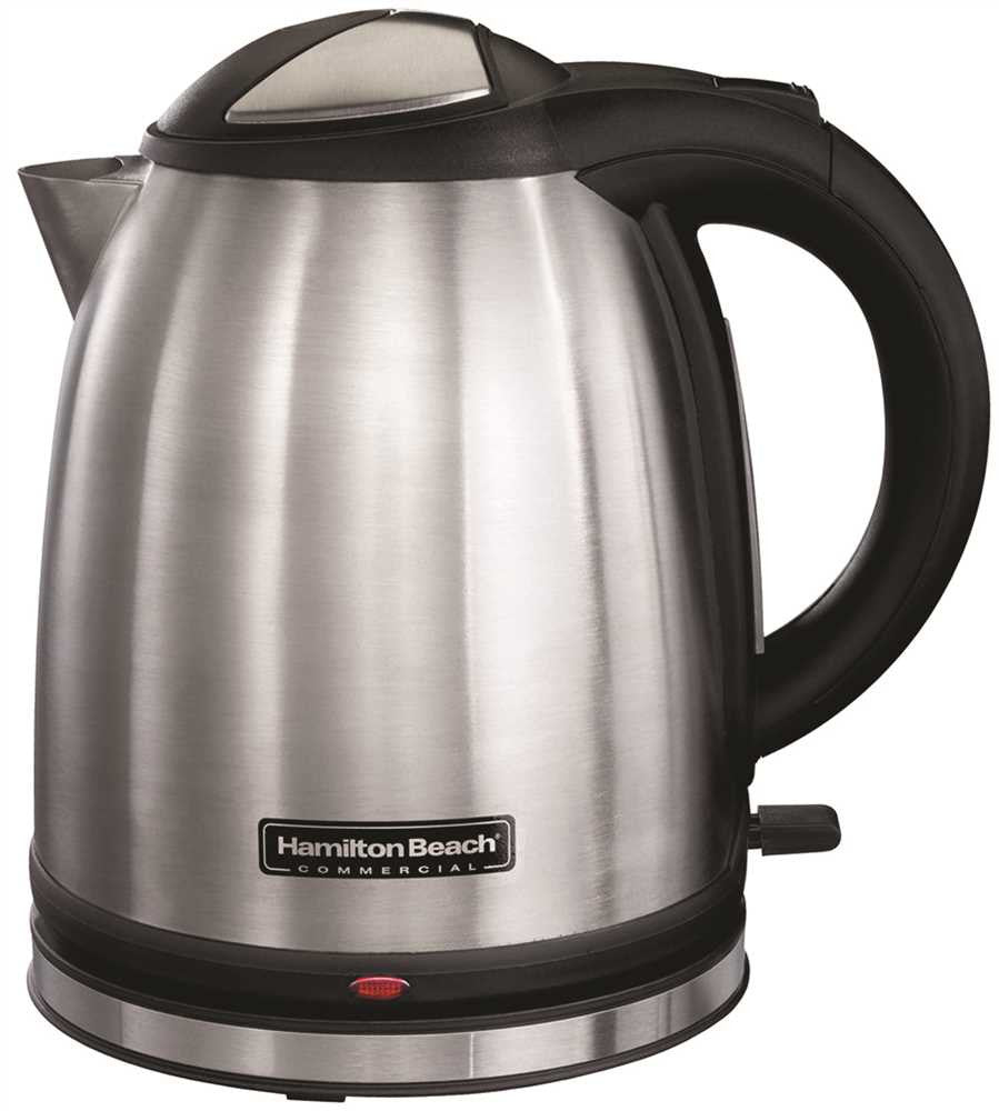 Hamilton Beach® 1-liter Electric Tea Kettle, Stainless Steel