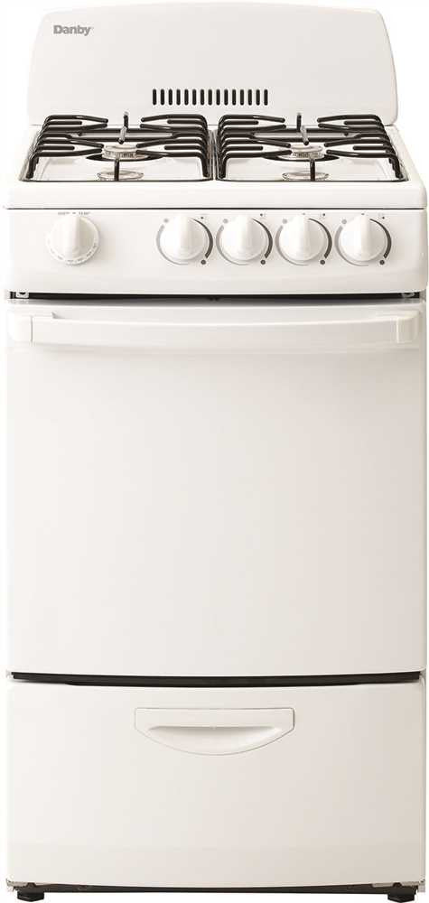 Danby® 2.4 Cu. Ft. Freestanding Gas Range, White