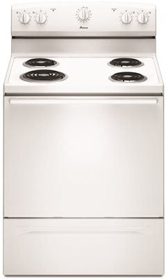 Amana® 30-inch 4.8 Cu. Ft. Single Oven Free-standing Electric Range, White