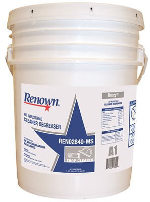 Renown® Hd Industrial Cleaner Degreaser, 5 Gallon, 1 Pail