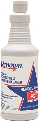 Renown® Phos20 Acid Bowl Cleaner, Quart