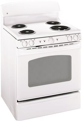 Ge® 30-inch 5 Cu.ft. Free-standing Electric Range, White