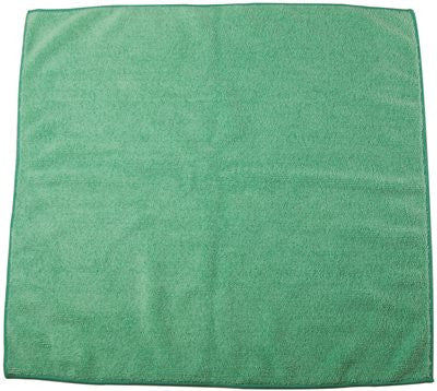 Appeal® Microfiber Cloth, Green, 14x14 In.