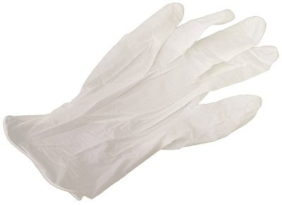 Proguard® Disposable Powder-free General Purpose Nitrile Gloves, Large, White, 100 Gloves Per Box