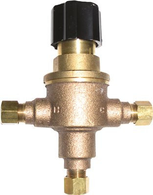 Leonard Exposed Point Of Use Mixing Valve 3-8 In. Compression Lead Free