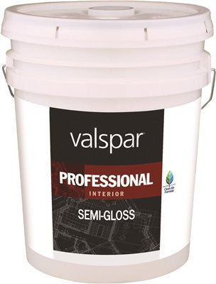 Interior High Hide Latex Paint White Semi Gloss, 5 Gallon