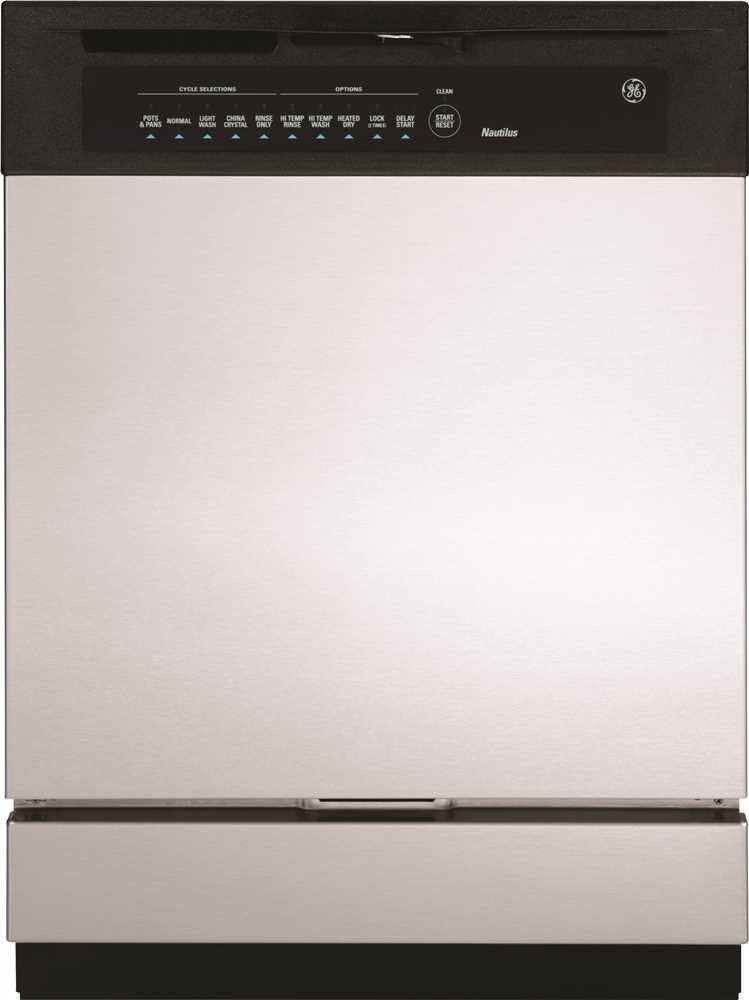 Ge® Built-in 24-inch Dishwasher, Stainless Steel, 5 Cycles - 5 Options