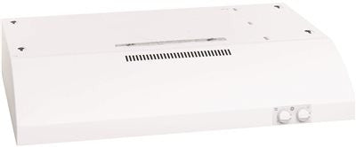 Ge® 3-speed Range Hoods, White, 120 Volt, 2.5 Amps