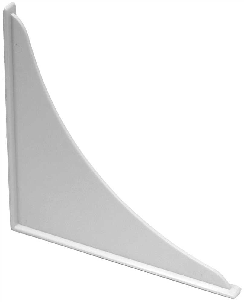 Proplus® Polystyrene Bathtub Guard, 7 In. X 7 In., White