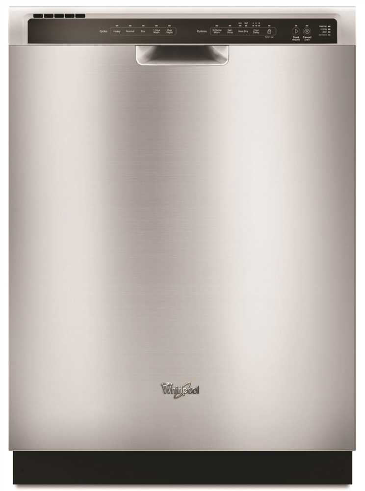 Whirlpool® Built-in 24-inch Dishwasher With Electronic Controls, Stainless Steel, 5 Cycles - 5 Options