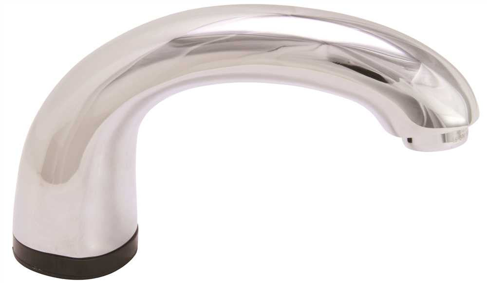 Low-lead Premier® Commercial Auto Faucet® With Single-hole Mount, Milano Style, Polished Chrome