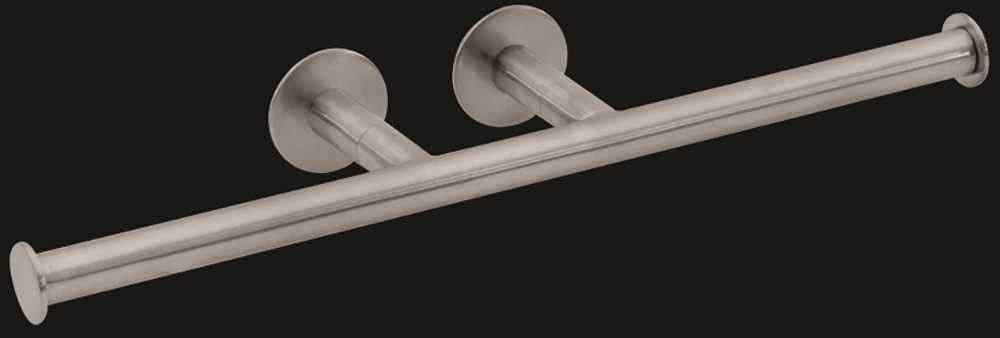Wingits Modern Elegance™ Deco Toilet Paper Holder, Satin Stainless Steel