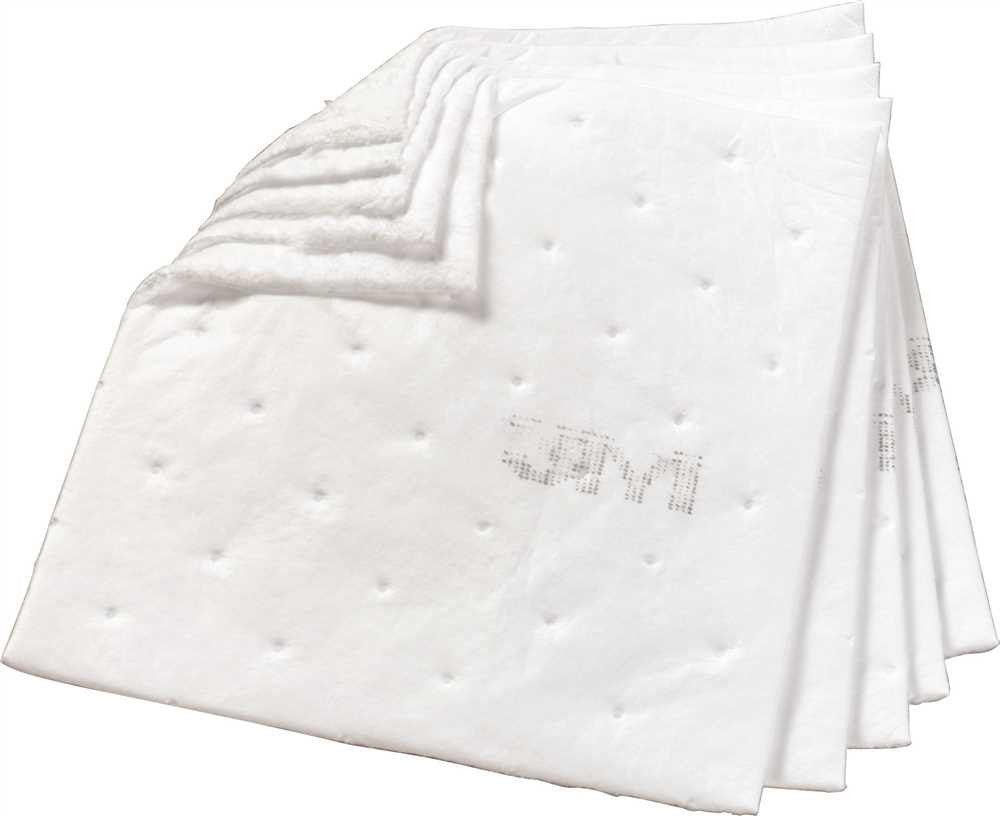 3m™ Petroleum Sorbent Pad Hp-255, Environmental Safety Product, High Capacity, 50 Each Per Case