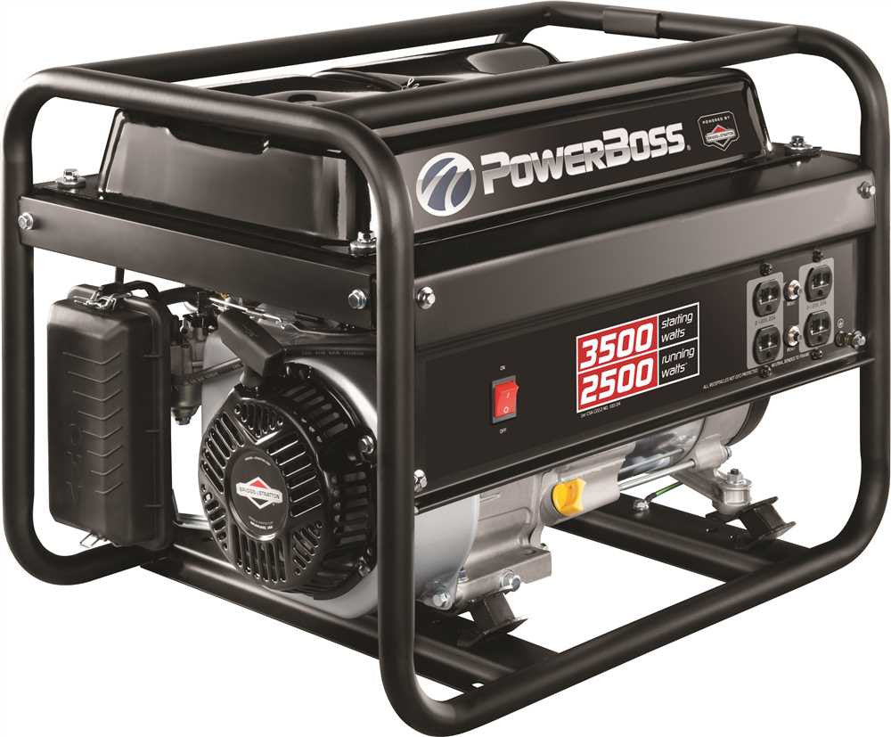 Briggs & Stratton® Powerboss Generator, 3 Gallons, 120 Volts, 2,500 Watts