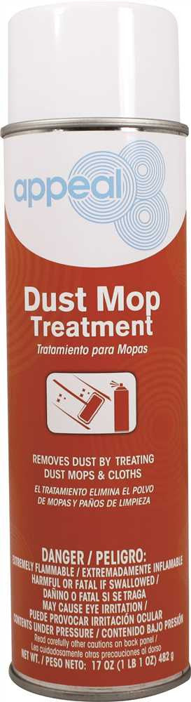 Appeal® Dust Mop-cloth Treatment, Yellow, Mild Scent, 20 Oz.