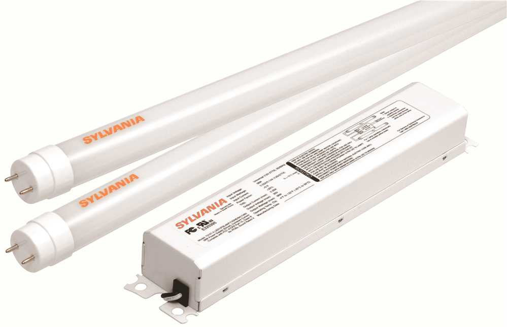 Sylvania Ultra Led™ Retrofit Kit, T8, High Efficiency, 3500k, 24 In., 10 Watts, G13 Base, Includes 1 Lamp And 1 Driver*
