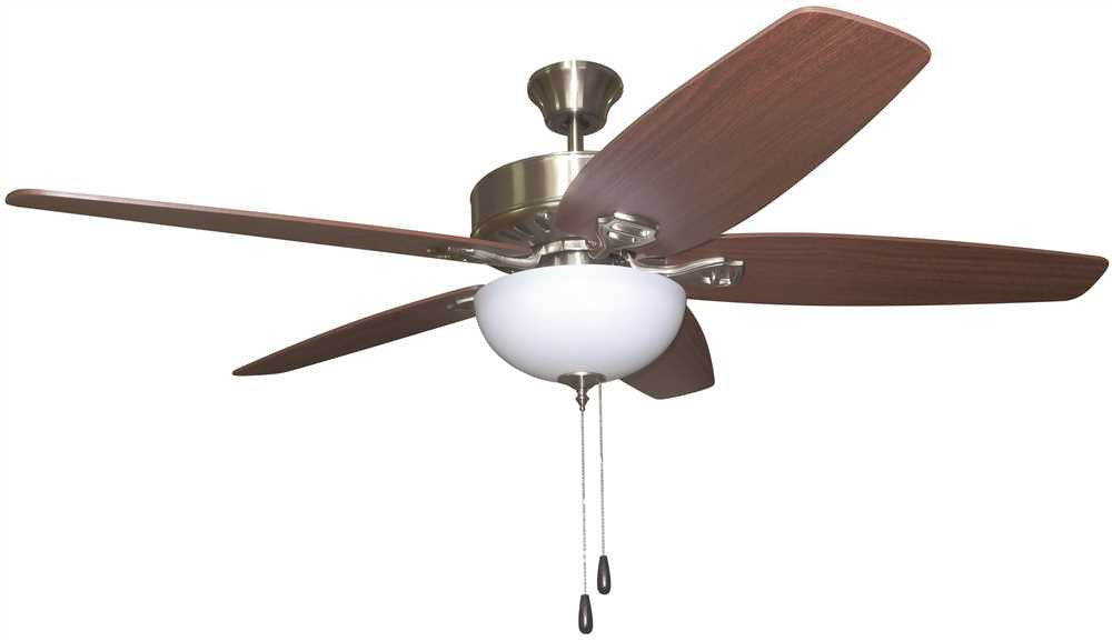 Bala® 52 In. Brushed Nickel Dual-mount Ceiling Fan With Bowl Light Kit*