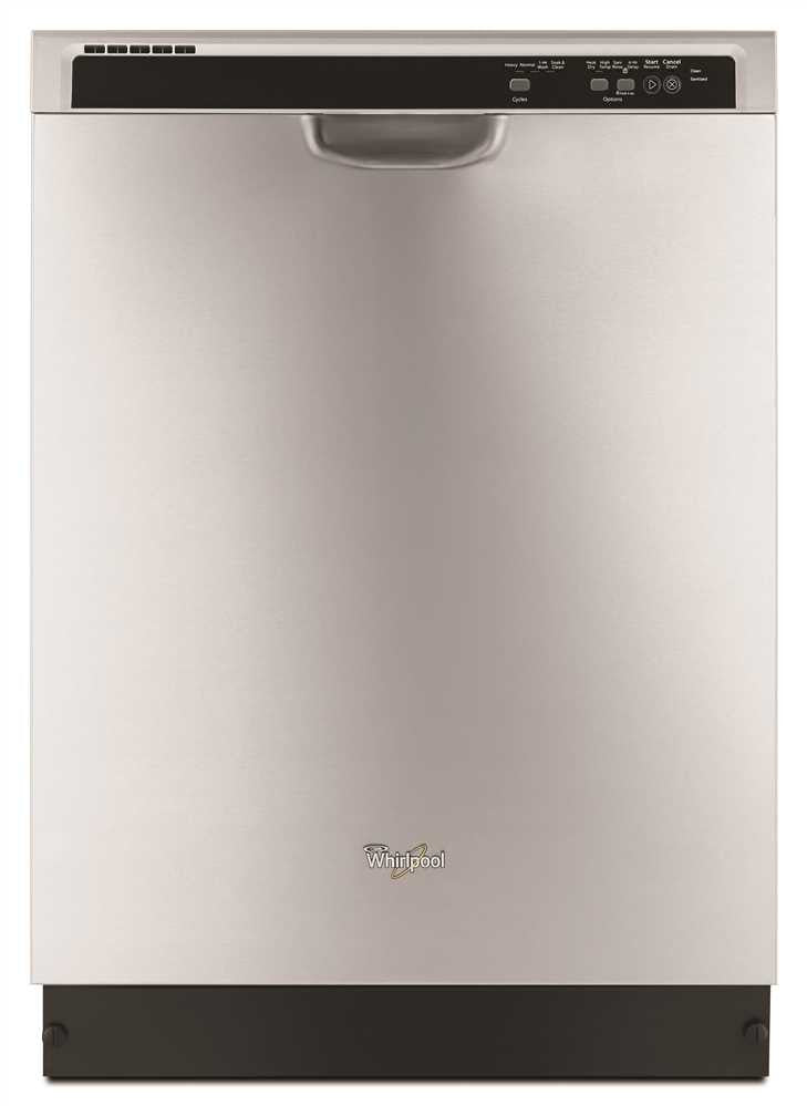 Whirlpool® Dishwasher With Anyware™ Plus Silverware Basket, Stainless Steel, 4 Cycles