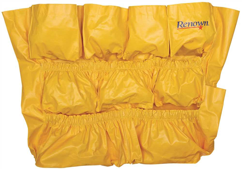 Renown® Caddy Bag For 44-gallon Waste Containers, Yellow