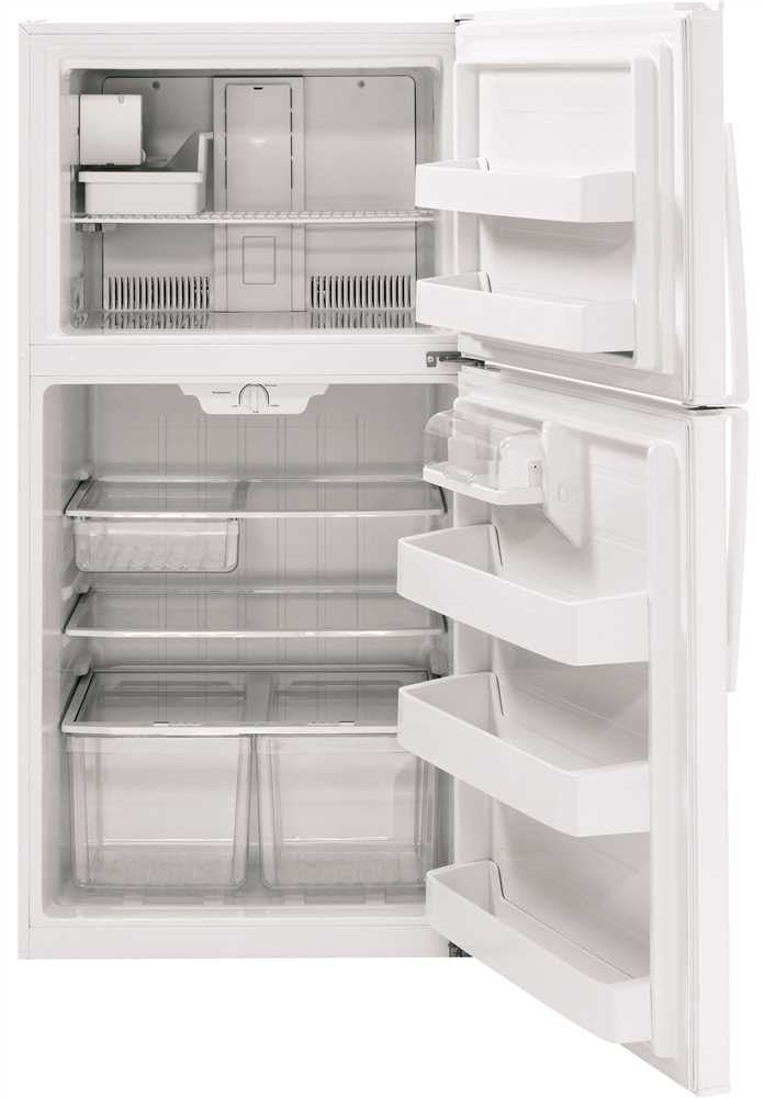 Ge® 21.2 Cu. Ft. Top-freezer Refrigerator, White, Reversible Door Swing