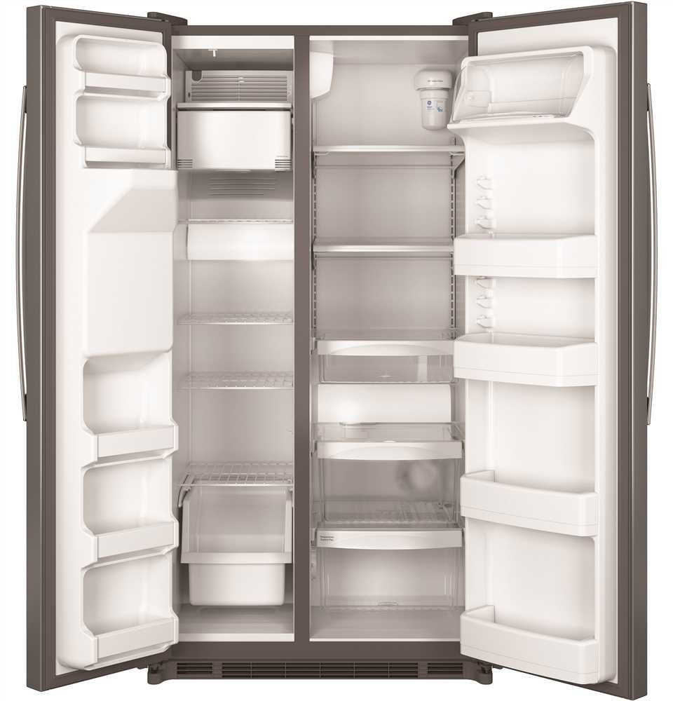 Ge® 24.7 Cu. Ft. Side-by-side Refrigerator, Stainless Steel