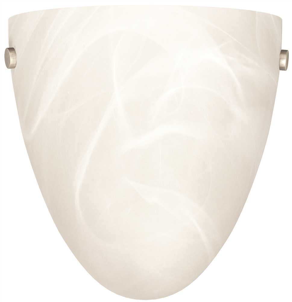 Monument® Wall Sconce, Brushed Nickel And Bronze, 8-1-4 X 8 X 4 In., Uses (1) 100-watt Incandescent Medium Base Lamp*