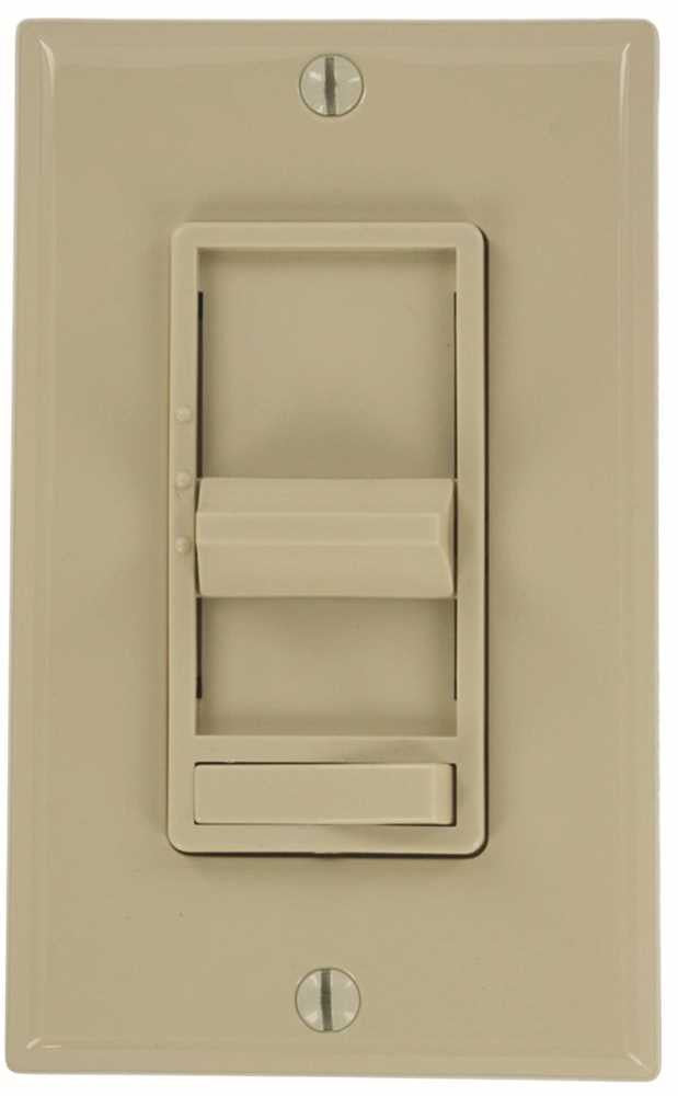 Leviton® Sureslide® 3-way Slide Fan Speed Control, Ivory, 120 Volts, 1.5 Amps