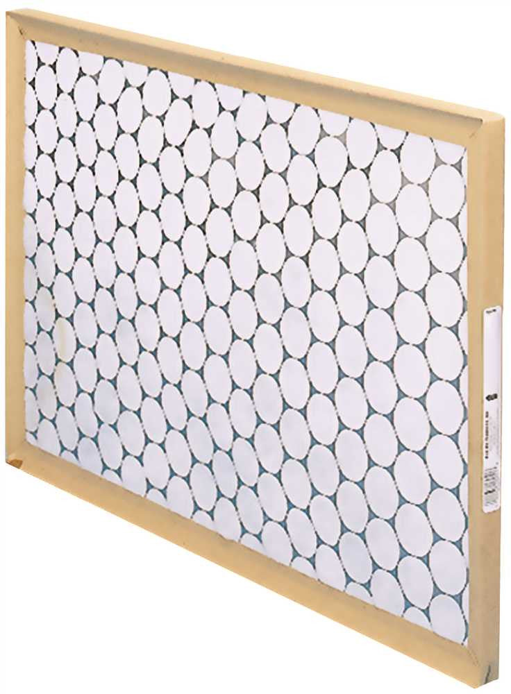 Flanders® Merv 5 Polystrand Modified Pinch Frame Air Filter With Notch, 14x25x1 In., 12 Per Case