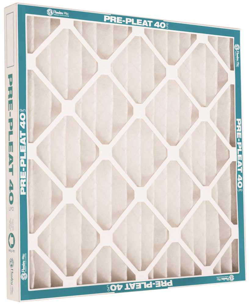 Flanders® Merv 8 Pre-pleat™ 40 Lpd High-capacity Air Filter, 16x20x1 In., 12 Per Case