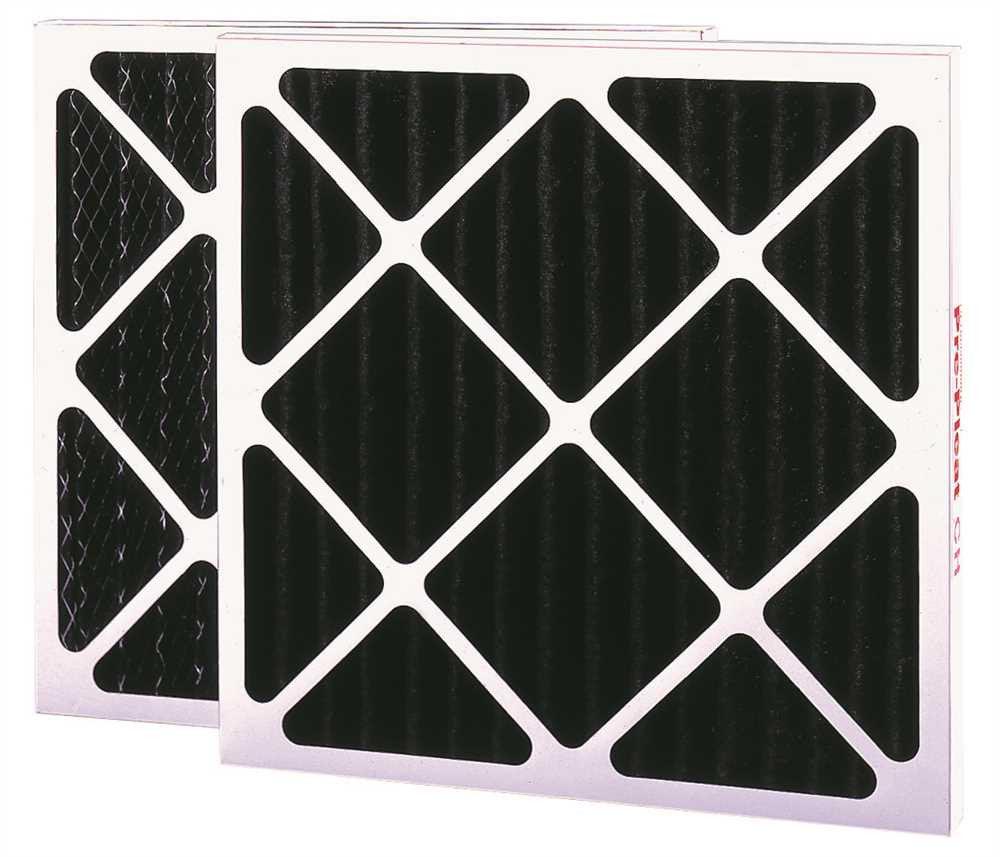 Flanders® Merv 6 Pleated Activated Carbon Air Filter, Charcoal, 20x20x1 In., 12 Per Case
