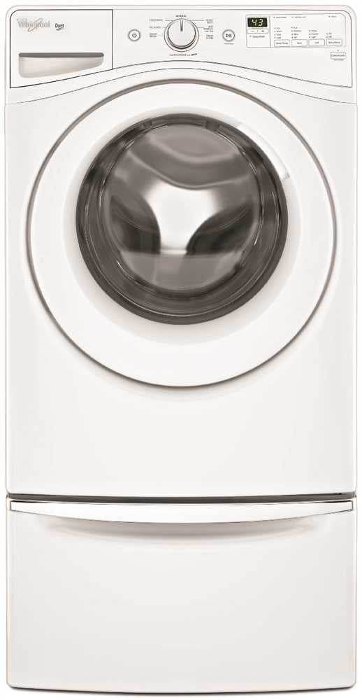 Whirlpool® Duet® 4.2 Cu. Ft. High Efficiency Front Load Washing Machine, White, 8 Wash Cycles