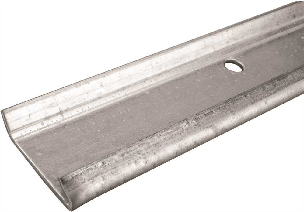 Fast Mount® Hang Track, Horizontal, Galvanized Steel, 40 In.