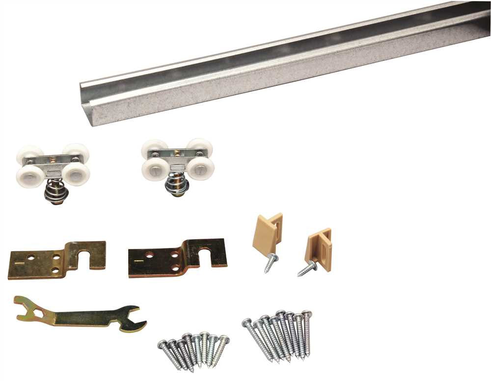 Fast Mount® Pocket Door Frame Kit, For One 36 In. Door, 75 Lb. Capacity, 1-1-8 In. -1-3-4 In. Thickness, 72 In.