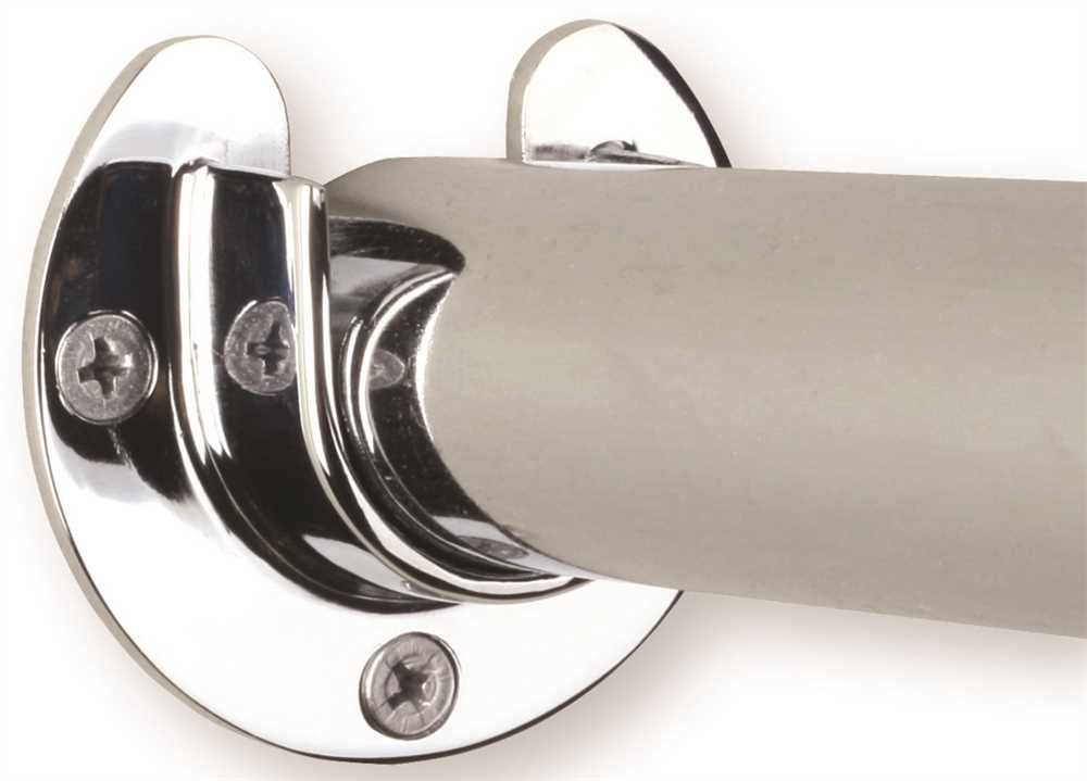 Fast Mount® Closet-max Closet Pole Sockets, Heavy-duty, Chrome, 1-5-16 In., 2 Per Pack