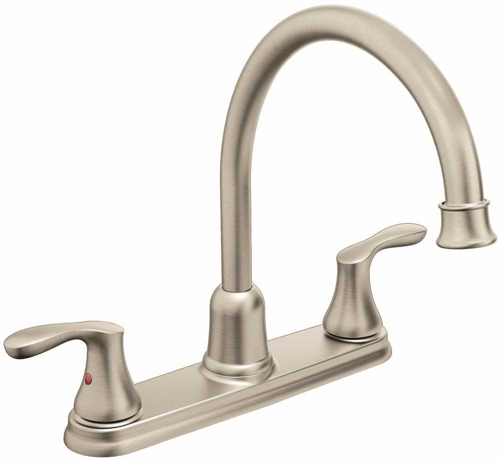 Cornerstone® High Arc Kitchen Faucet With Two Handles, Chrome