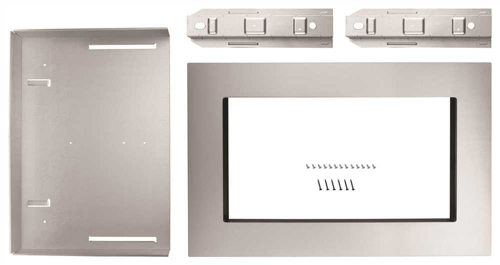 Whirlpool® 1.6 Cu. Ft. Countertop Microwave Trim Kit, Stainless Steel, 30 In
