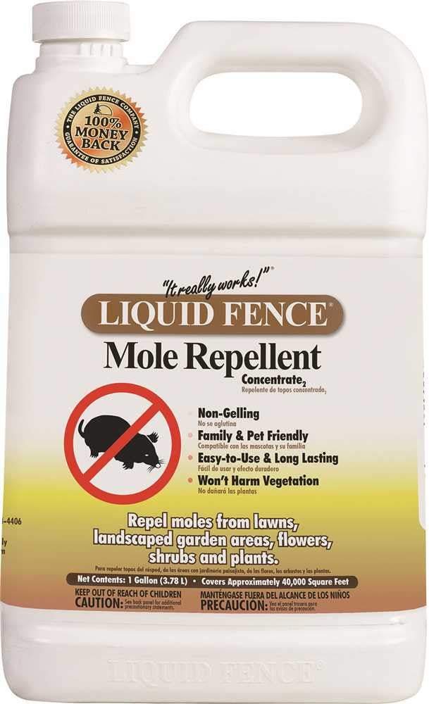 Liquid Fence® Mole Repellent, Concentrate, 1 Gallon