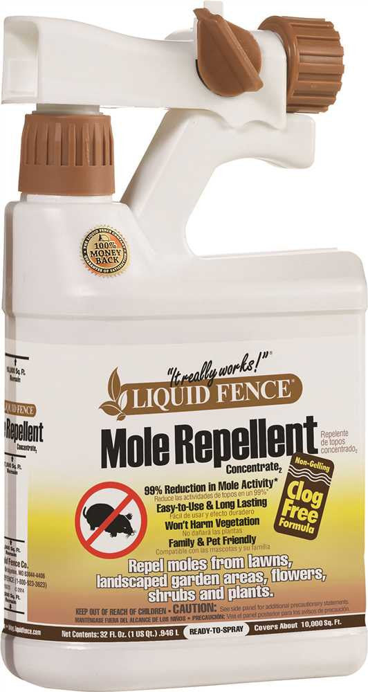 Liquid Fence® Mole Repellent, Ready-to-use, 32 Oz.