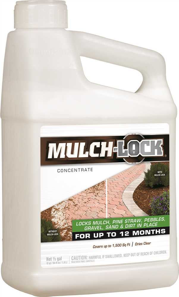 Mulchlock® Landscape Adhesive, Concentrate, 1-2 Gallon