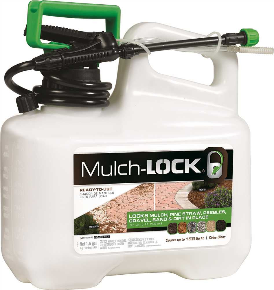 Mulchlock® Landscape Adhesive, Ready-to-use, 1-1-2 Gallon