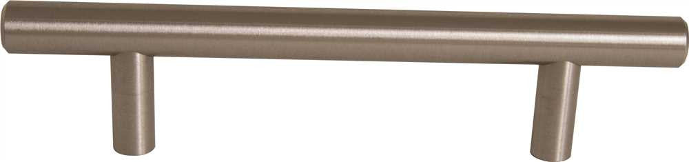 Anvil Mark® Bar Pull, 3-3-4 In., Satin Nickel, 5 Per Pack
