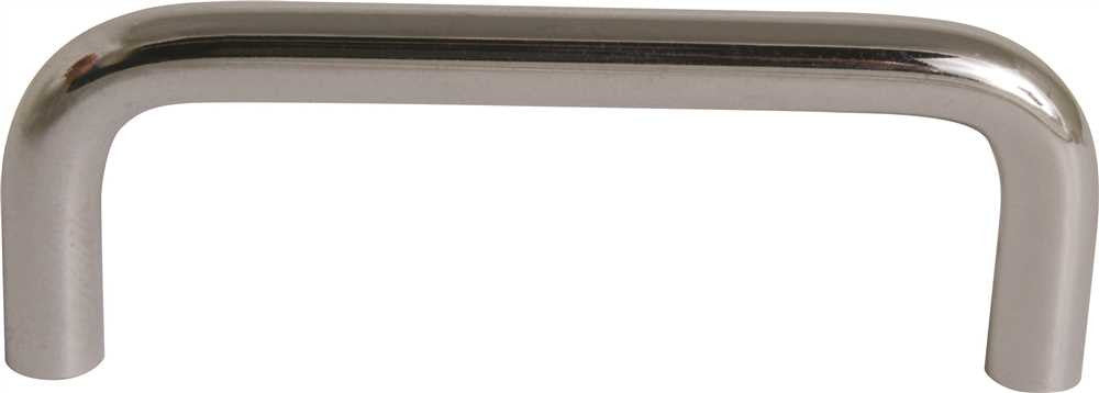 Anvil Mark® Decorative Drawer Pull, 3 In., Polished Chrome, 5 Per Pack