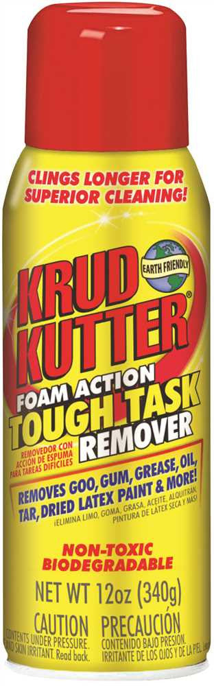 Krud Kutter® Tough Task Remover , Foam Action, 12 Oz. Aerosol
